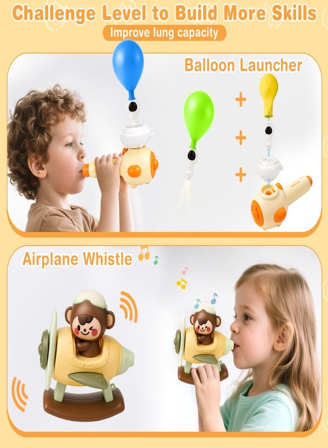 Joyreal 8 in 1 Sensory Toys for Kids with Whistle, Balloon Blower, Floating Blow Pipe Ball - Autism Sensory Product Oral Motor Therapy Tools - Speech Therapy Toys for Toddler 3+ Year Old Boy Girl Gift - Image 5